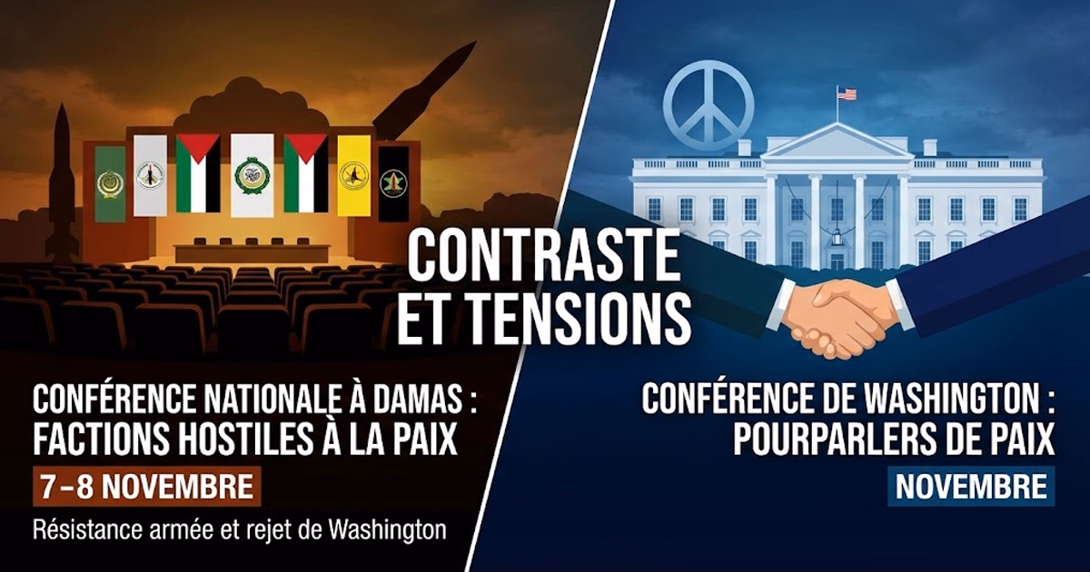 Les factions palestiniennes hostiles à la paix organiseront une "Conférence nationale" à Damas  - Mediarabe.info