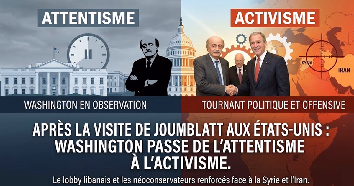 Après la visite de Joumblatt aux Etats-Unis, Washington passe de l'attentisme à l'activisme - Mediarabe.info