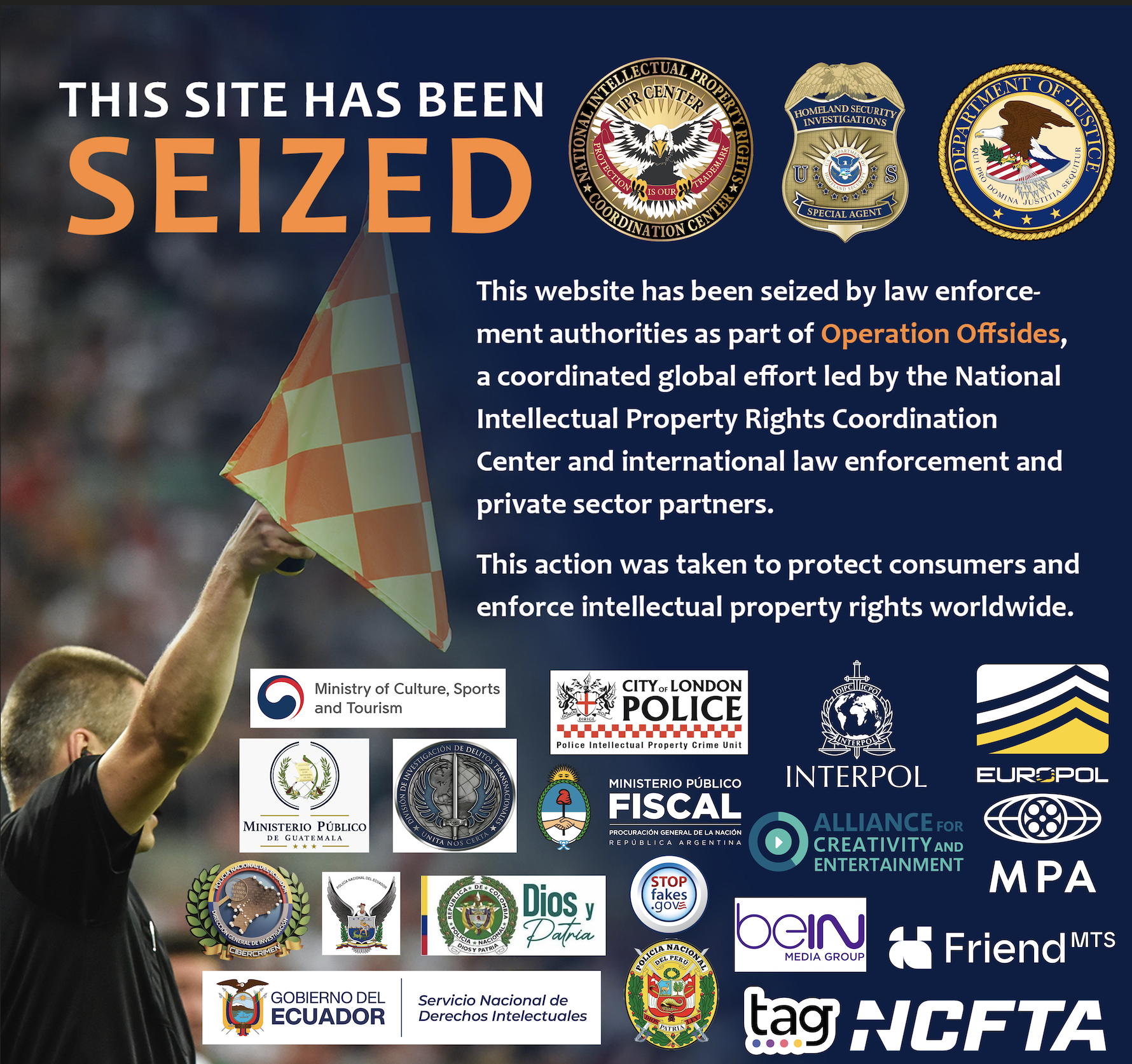 This website has been seized by law enforcement authorities.